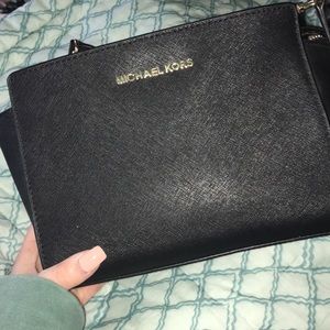 Michael kors Selma mini saffiano leather crossbody